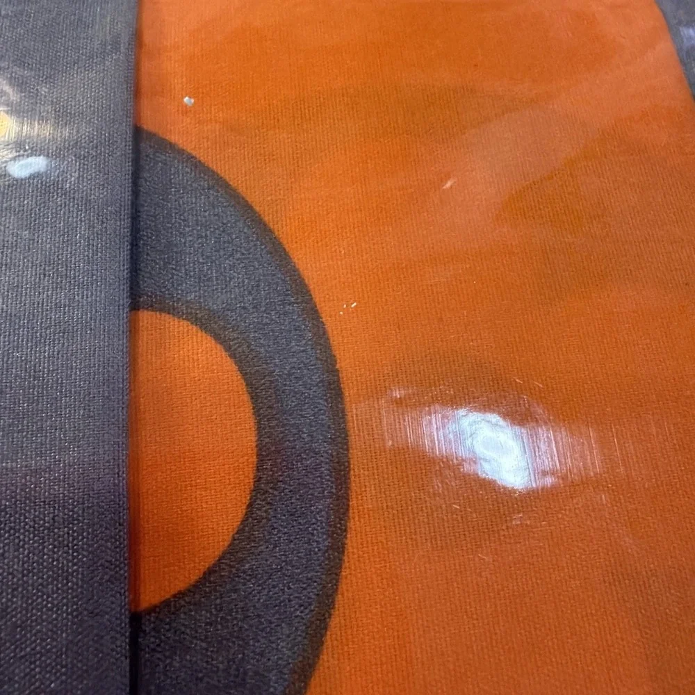 Bamboo‎ Queen Sheet Designer Set Orange Grey Print 6 Piece – 100% Cotton Beaut
